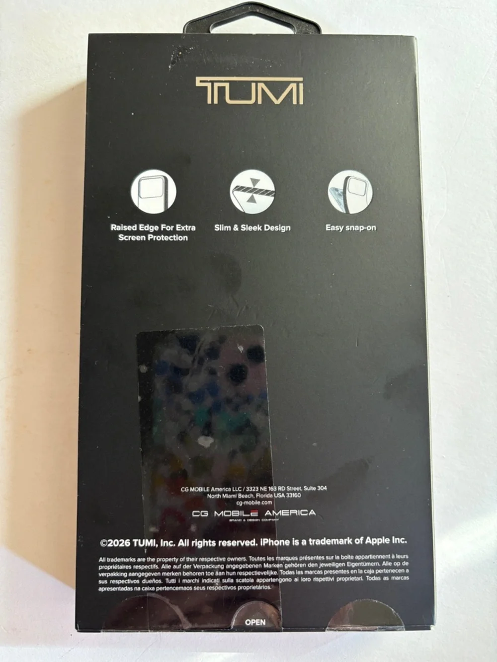 Tumi MagSafe case designed for the Apple iPhone 17 Pro Max.